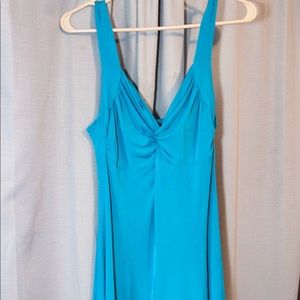 turquoise summer dress